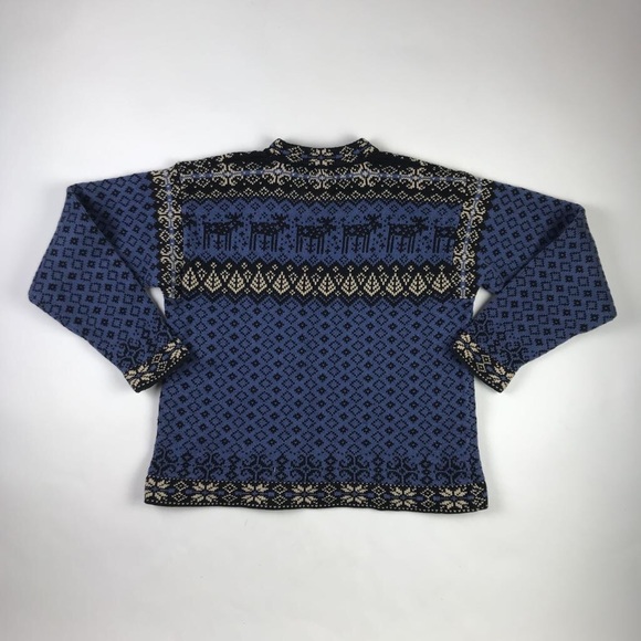 Nomadic Traders Womens Pullover Sweater Blue S - Picture 3 of 7